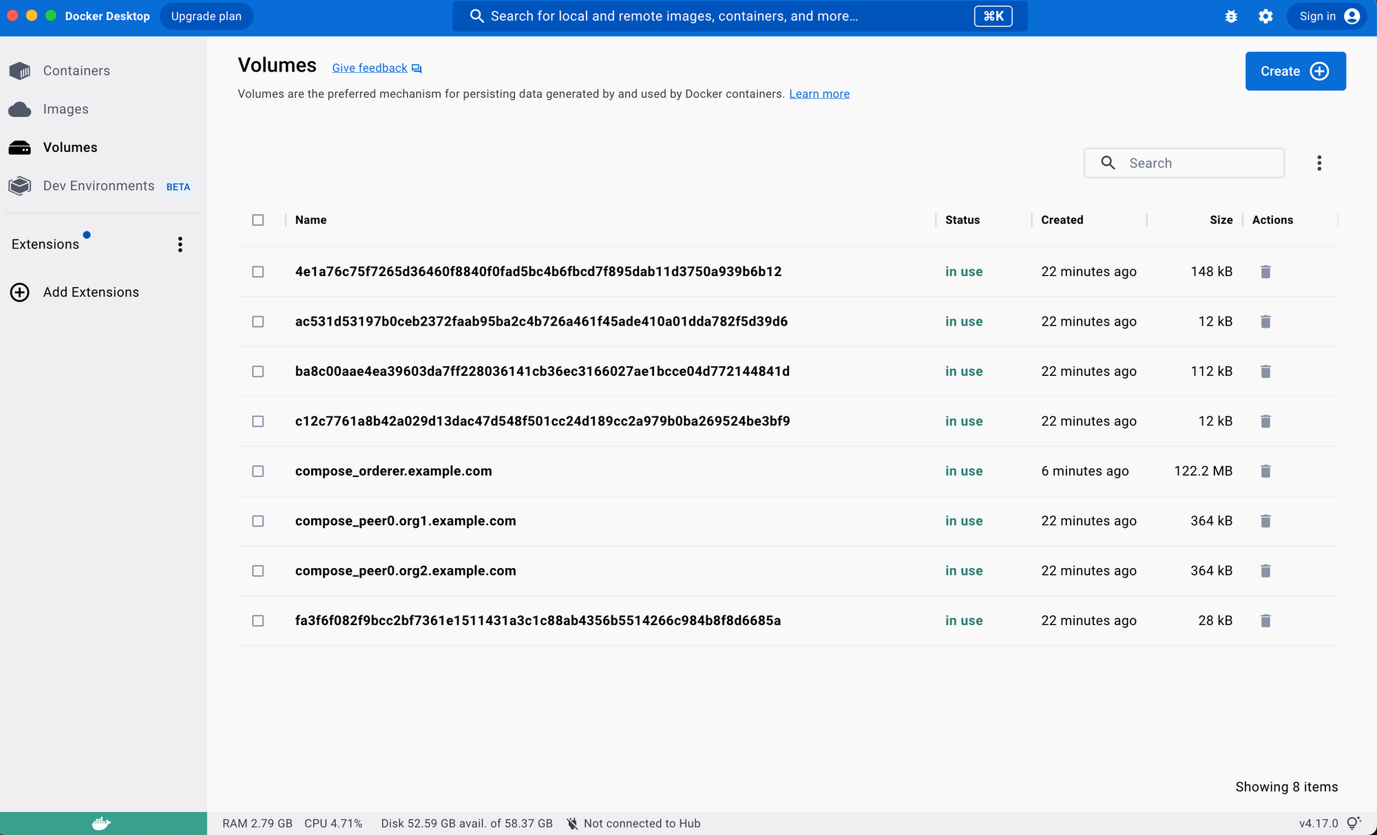 Set up the Blockchain Network